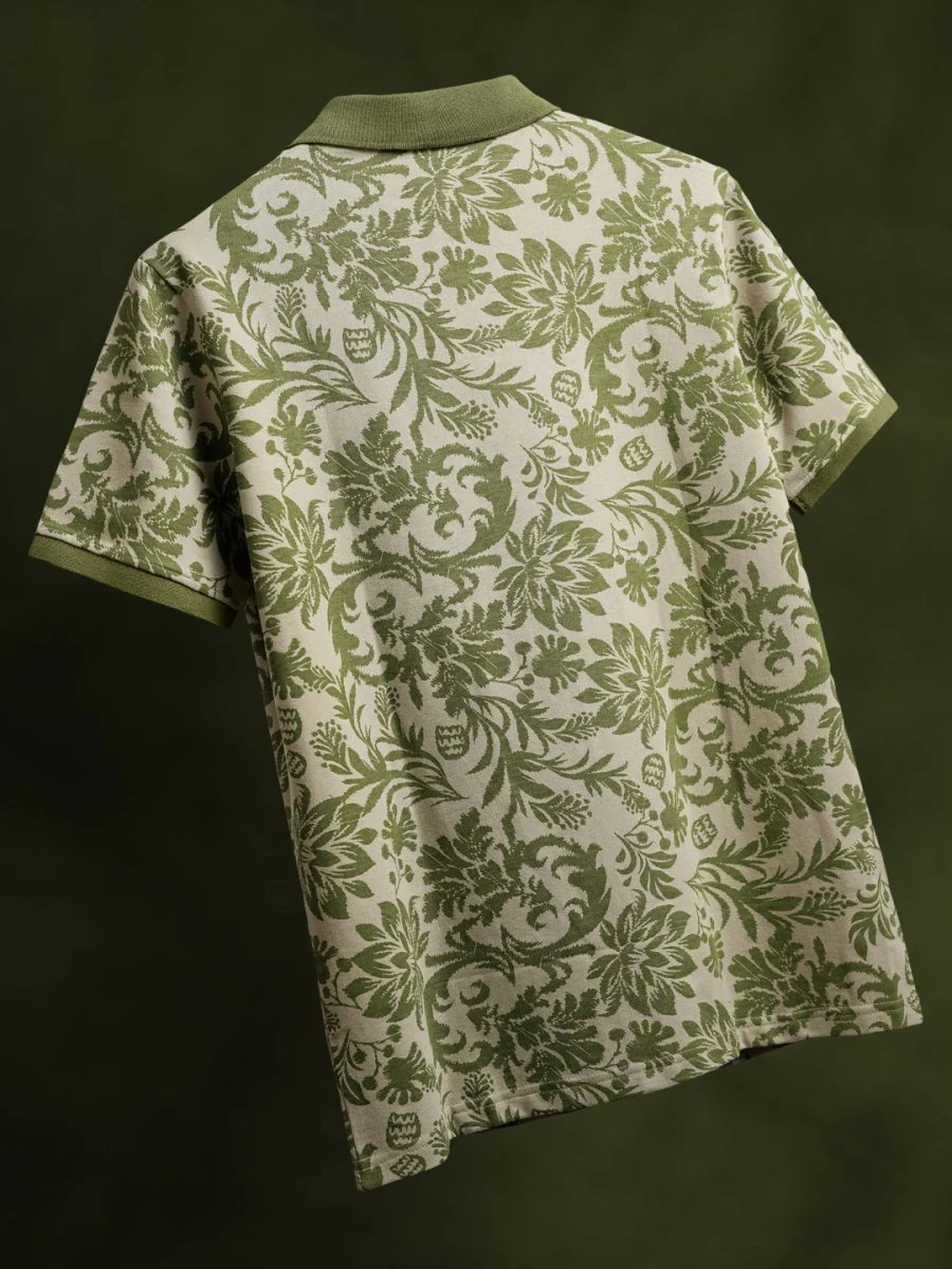 Ajrakh Floral Polo - Image 6