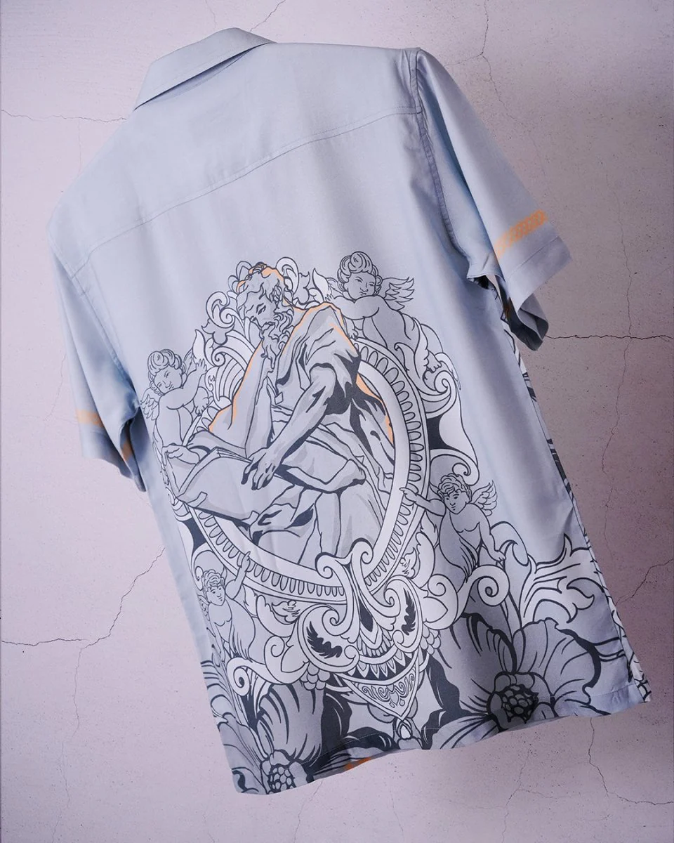 Aristotle | Relaxed Fit | Premium Rayon Shirt - Image 3
