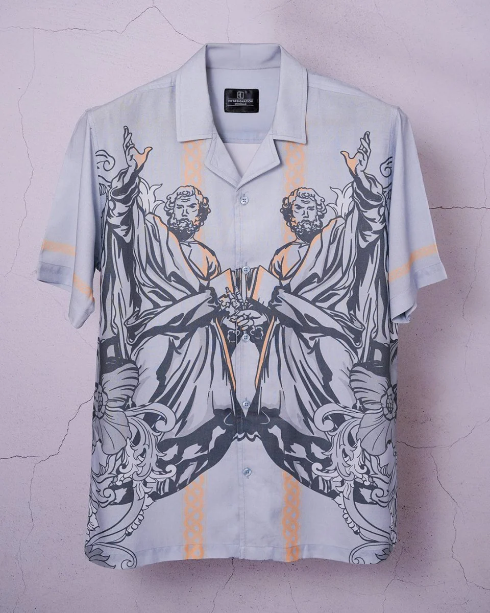 Aristotle | Relaxed Fit | Premium Rayon Shirt - Image 8