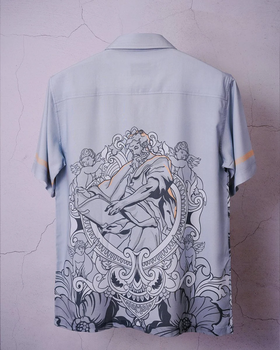Aristotle | Relaxed Fit | Premium Rayon Shirt - Image 9