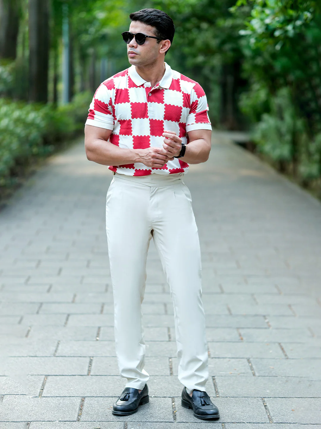 Beige Gurkha Pants - Image 3