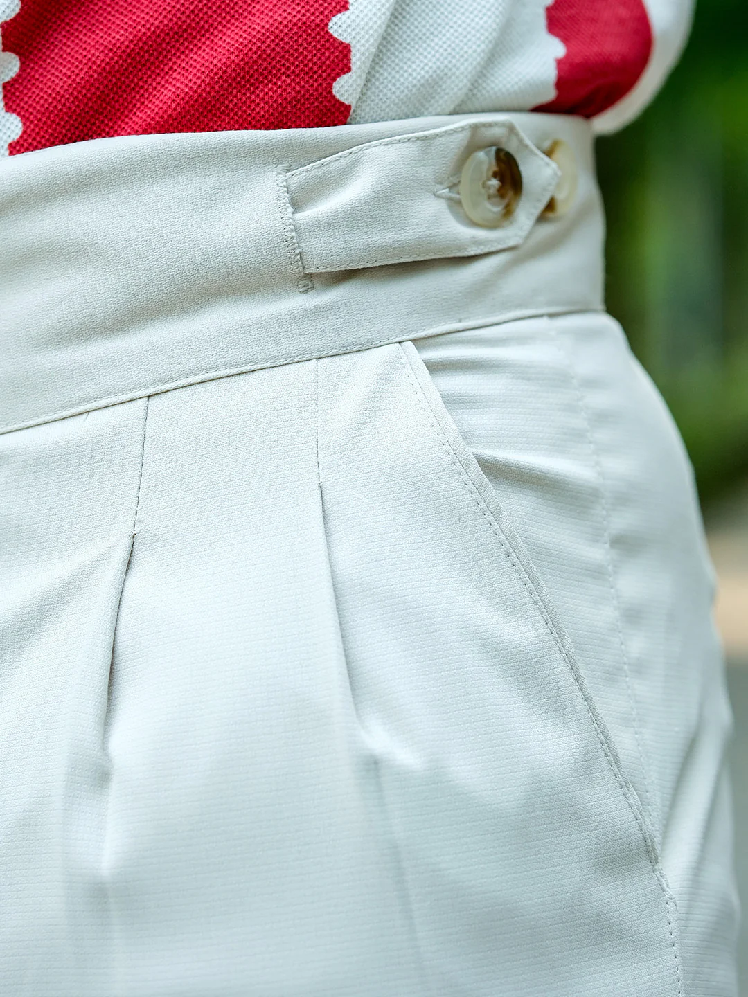 Beige Gurkha Pants - Image 4