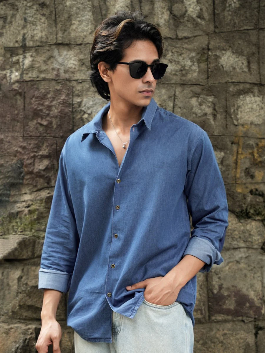 Cowboy Denim Shirt - Image 6