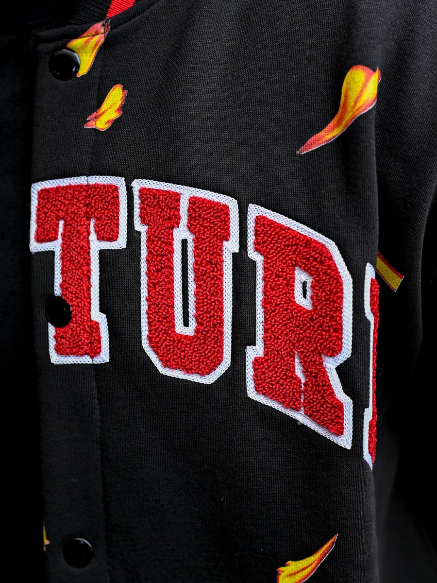Culture Embroidered Varsity Jacket - Image 5