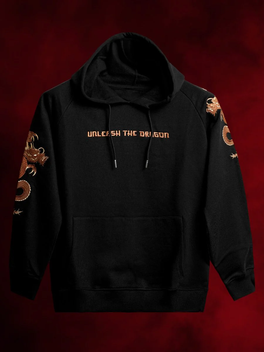 Dragon Hoodie - Embroidered - Image 7