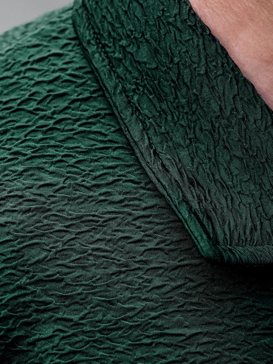 Green Textured Polo - Image 3