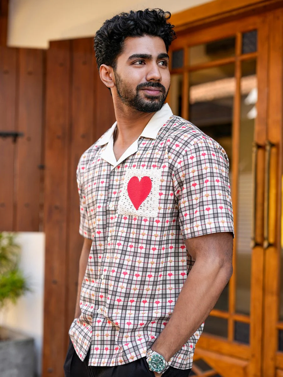 Heart Check Shirt | For Men - Image 4