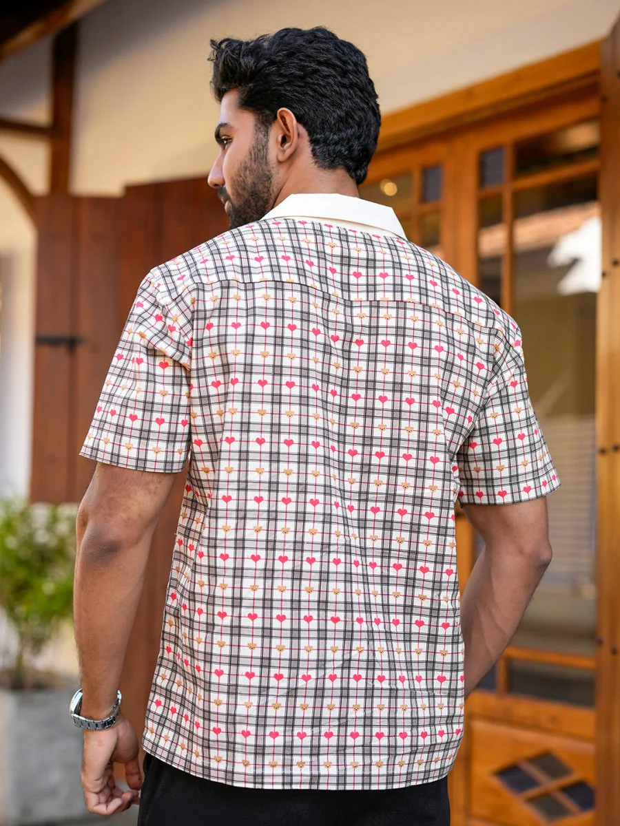Heart Check Shirt | For Men - Image 5
