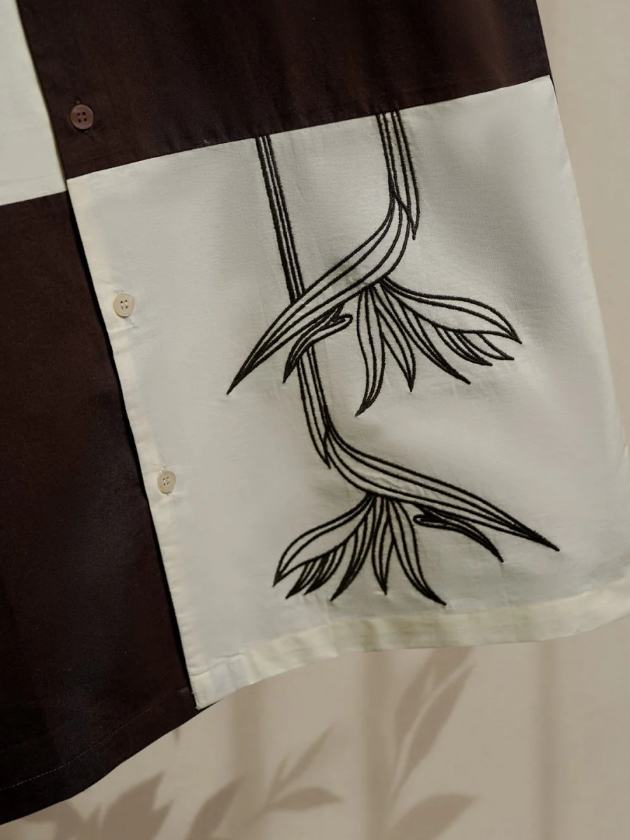 Leaf Embroidered - Image 4