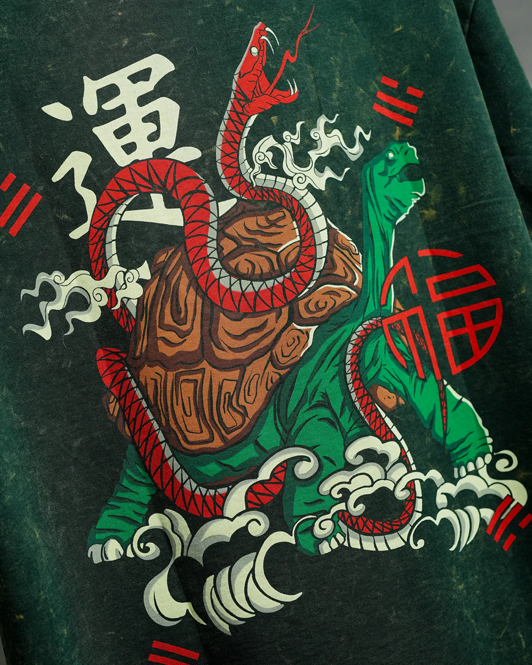 Mythical Tortoise  Embroidered - Image 3