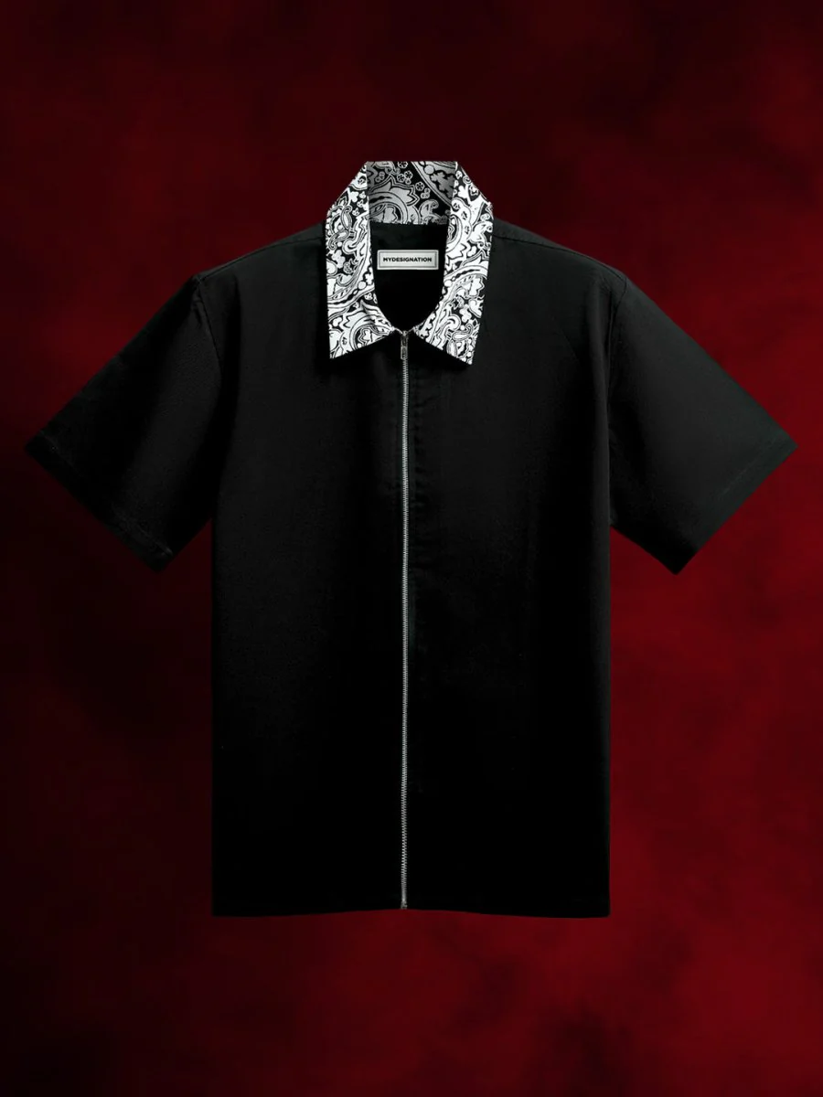 Paisley Denim Shirt - Image 6
