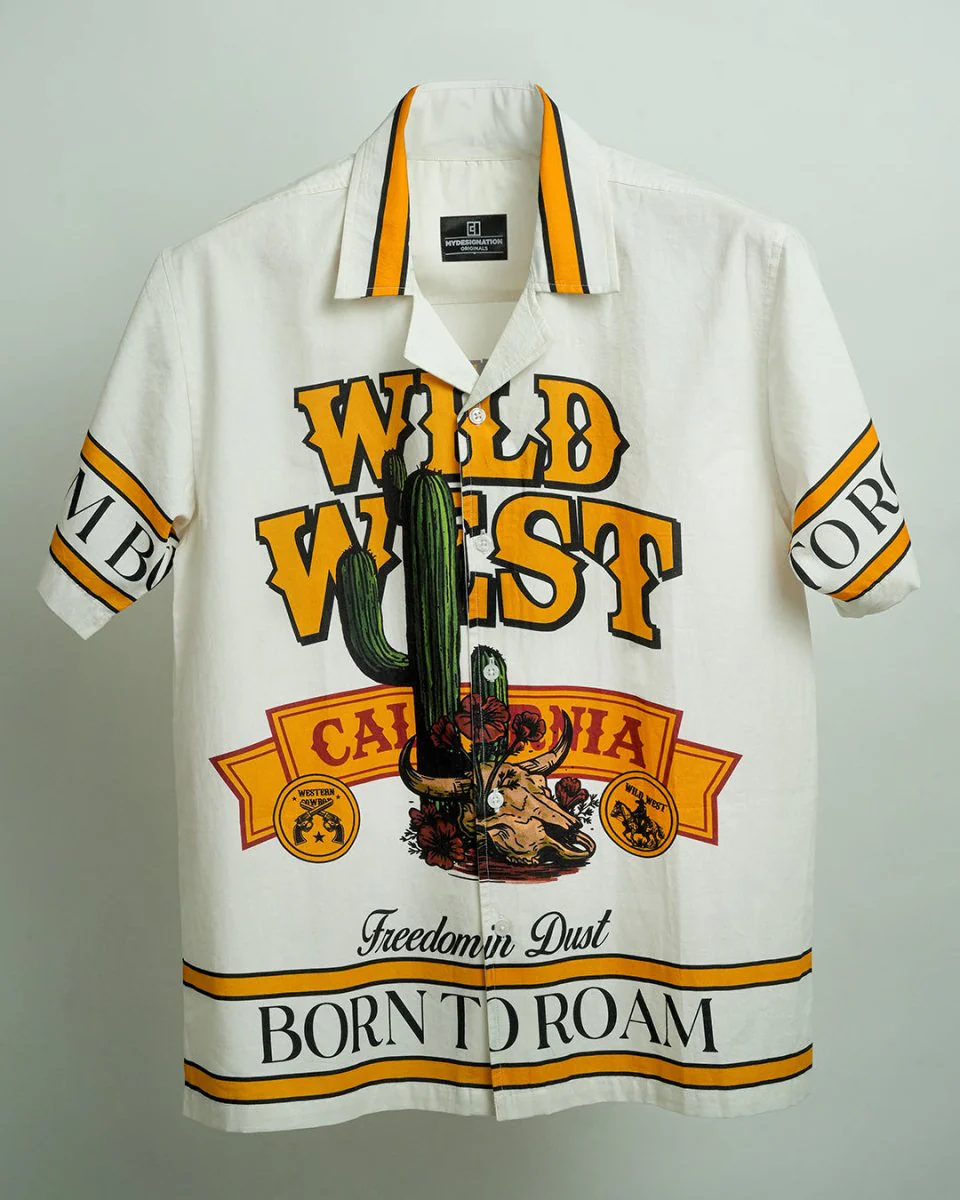 Wild West | Relaxed Fit | Luxe Cotton Shirt - Image 3