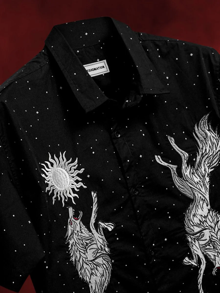 Wolf Embroidered - Image 5