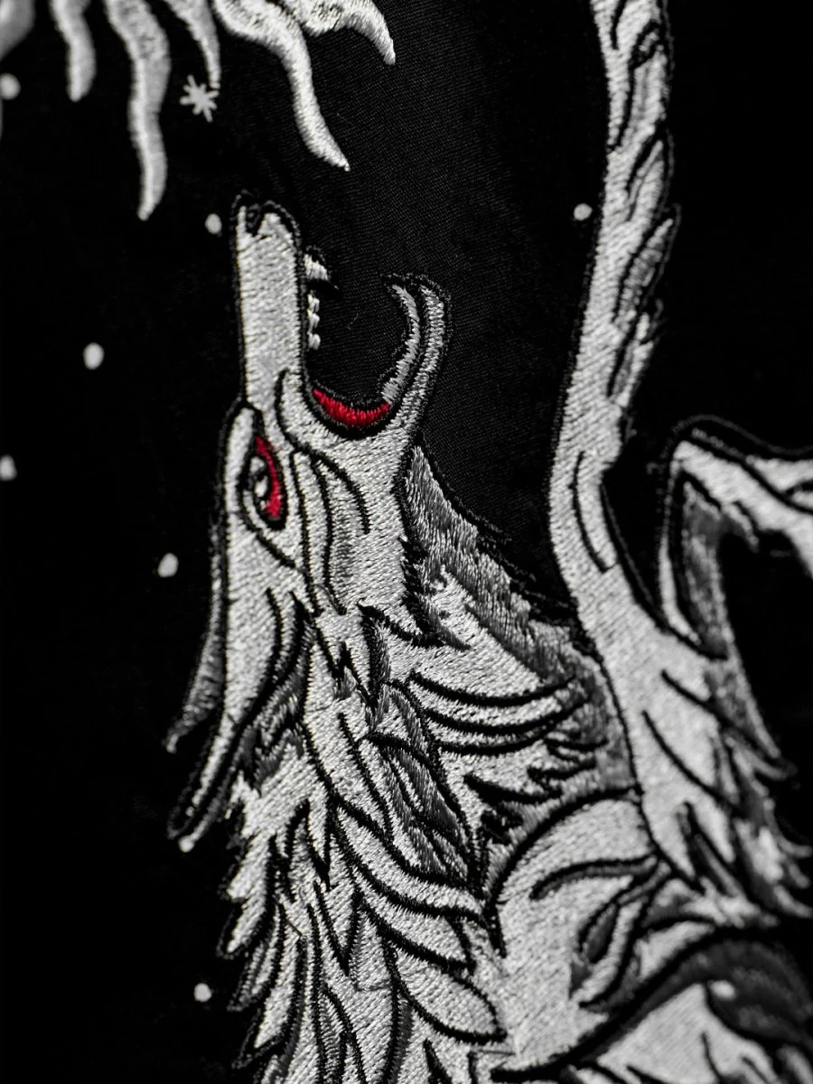 Wolf Embroidered - Image 6